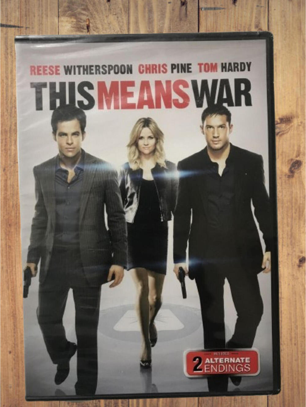 This Means War (DVD, 2012) - Sealed Reese Witherspoon Chris Pine Tom Hardy